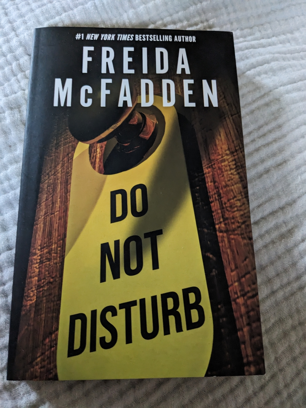 Frieda McFadden "Do Not Disturb" Book
